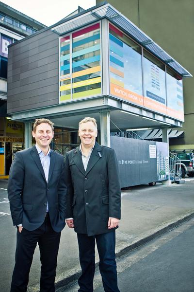 Pictured: Business Development Manager Robert Clemens (left) and Managing Director Craig Stewart (right)